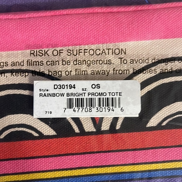 NWT Brighton Rainbow Bright Tote - Picture 4 of 4